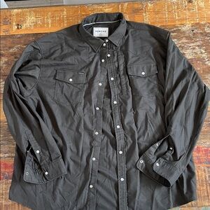 Poncho Brown Button-Up Shirt